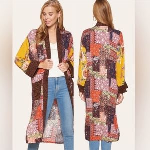 NWT  ODDY ethnic kimono. Boutique. SZ M/L